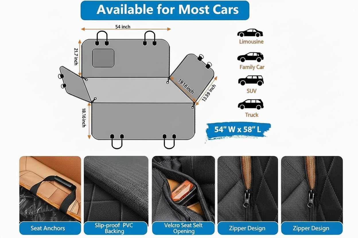 Car Seat Cargo Cover